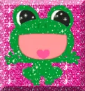 Glitter Frog