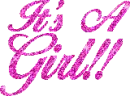 its a girl