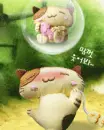 cute kawaii cat bubble daydream