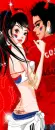 cute kawaii korea red devil fan lovers