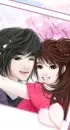 cute kawaii fashion lovers hug