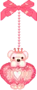 cute kawaii teddy king i love you