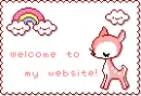 cute kawaii welcome to my website