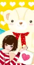 GIRL WITH TEDDY