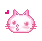 pink cat