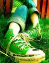 Green Converse