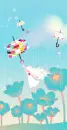 cute kawaii rainy day