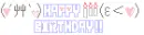 cute kawaii happy birthday