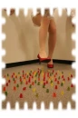 Girl and gummy bears