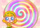 cute kawaii lollipop girl