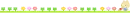 cute kawaii flower divider