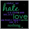 Hate/Love