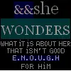 And She Wonders