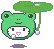 Froggy With a Leaf