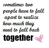 together...