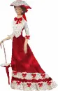 Victorian Lady In Red
