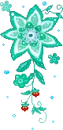 green flower
