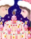 cute kawaii christmas lovers