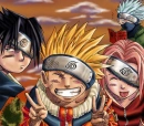 naruto, sakura, and sasuke the copy cat ninja