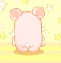 cute kawaii happy pig