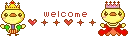 cute kawaii welcome chick