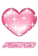 cute heart i love you