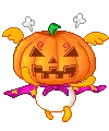cute kawaii halloween pumpkin 