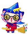 cute kawaii halloween witch