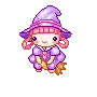 cute kawaii halloween witch