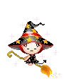 cute kawaii halloween witch