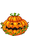 cute kawaii halloween pumpkin