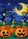 cute kawaii halloween pumpkin