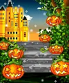 cute kawaii halloween castle