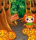 cute kawaii halloween pumpkin