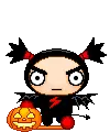 cute kawaii halloween garu ( pucca ' s boyfriend )