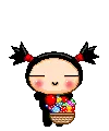 cute kawaii halloween garu ( pucca ' s boyfriend )