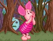 cute kawaii halloween piglet