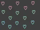 Colorful Hearts