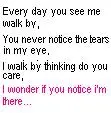 Not there