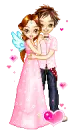 Pink couple