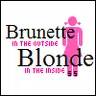 blone inside burnett outside