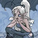 faerie in the rain