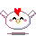 chicken bouncing