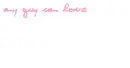 Love words