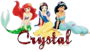  Crystal disney princess