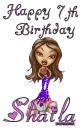 Happy 7th Birthday Shaila Bratz