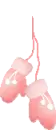 pink gloves