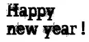 Happy New year