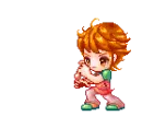 cute kawaii sword boy