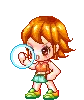 cute kawaii angry girl 